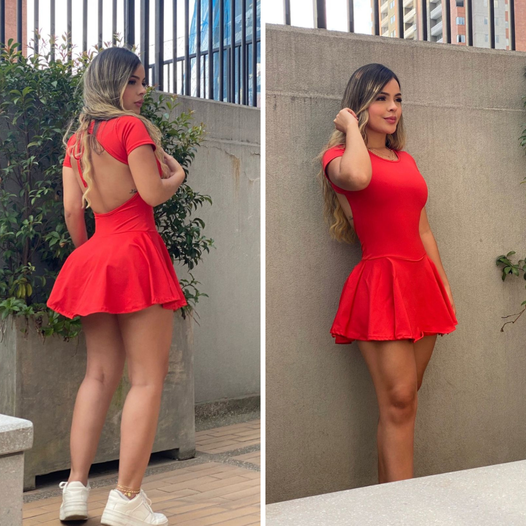 VESTIDO CORTO EUFORIA